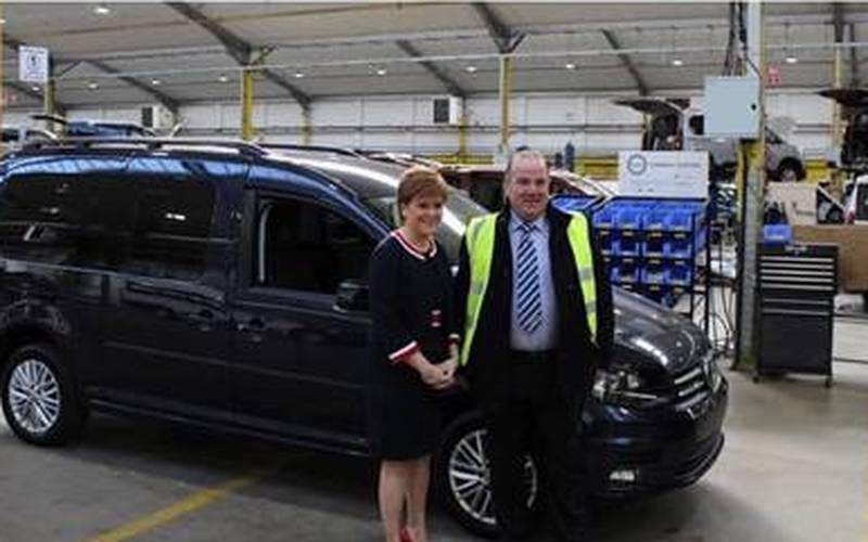 Scotland’s First Minister tours Supply Technologies’ customer Allied Vehicles
